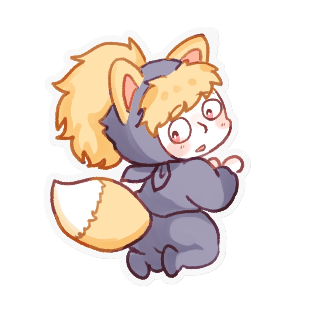 ゆる絵*ステッカー*不破