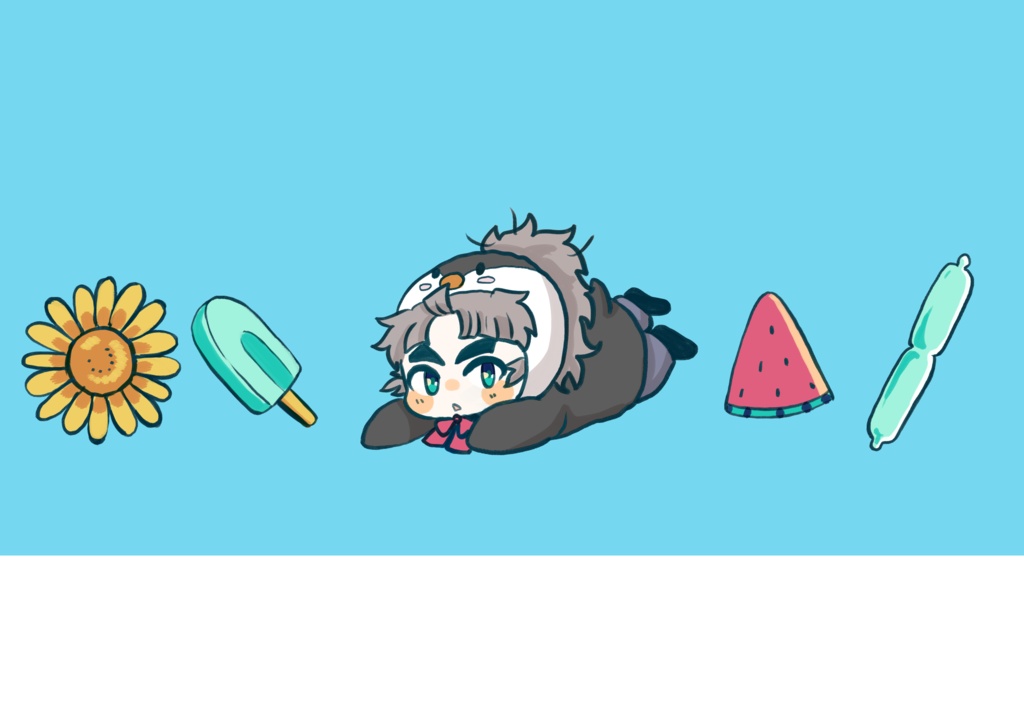 ペンギン竹谷ポーチ