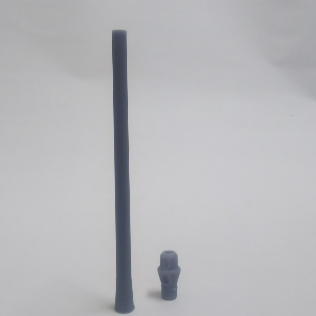 3dプリントキット 1/35 JS-2 重戦車 プラモデル向け D-25T 122mm砲身 極初期型マズルブレーキ