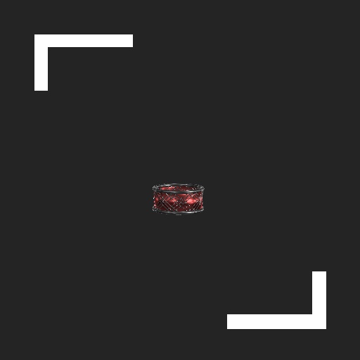 3Dモデル【網柄リング】