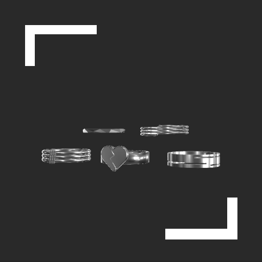 3Dモデル【シンプルリング】