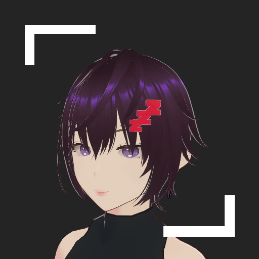 3Dモデル【おやすみヘアピン】