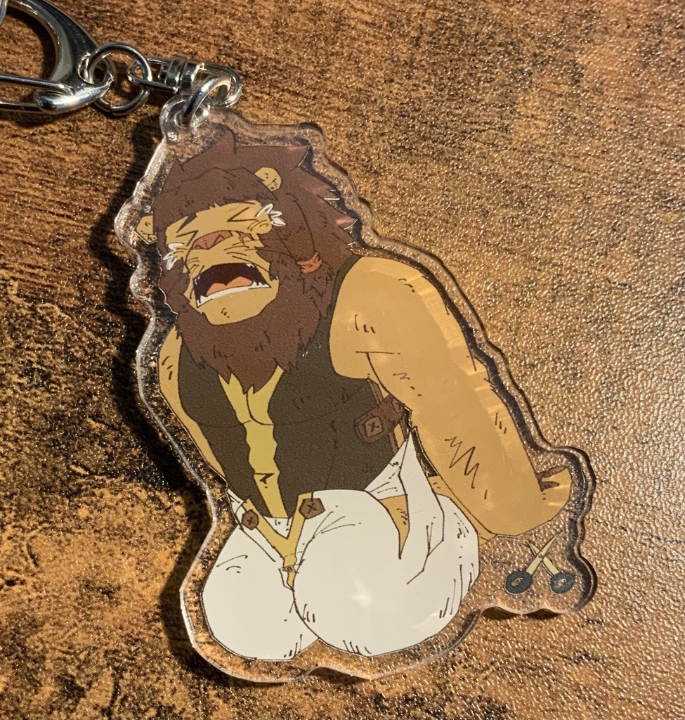 前髪をミスったレグたんアクキー