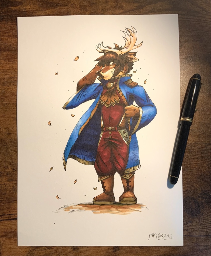 ルビア イラスト 原画