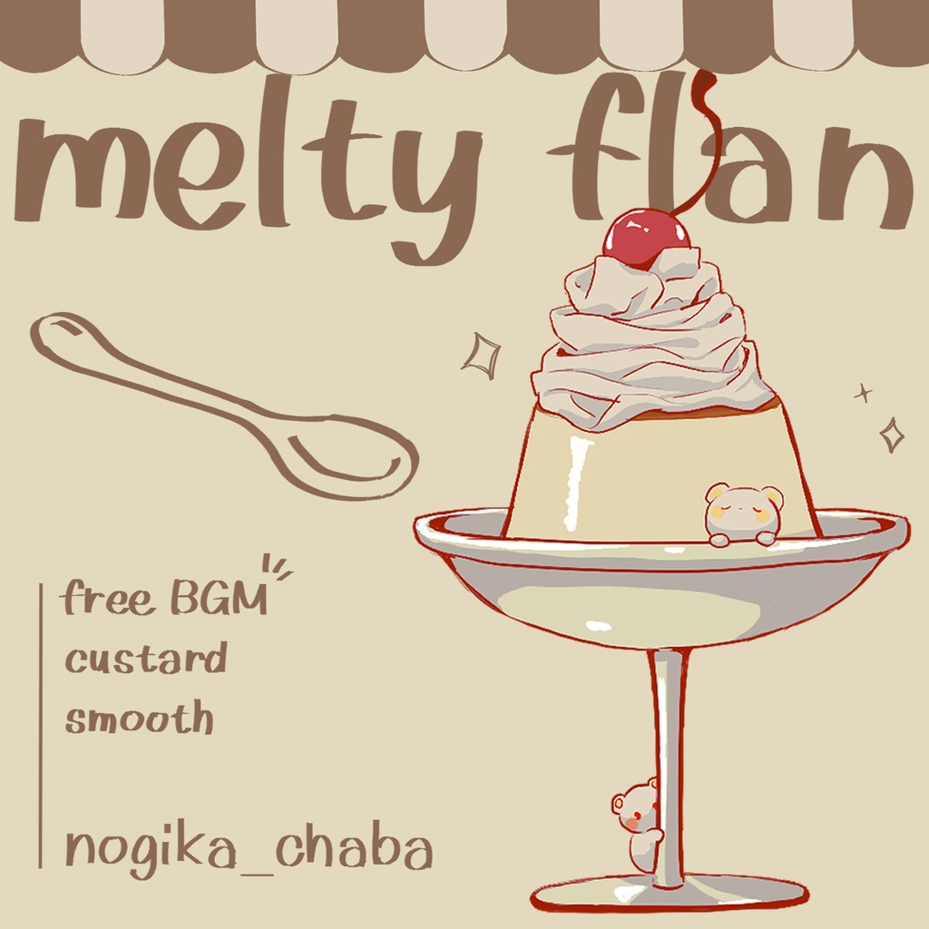 melty flan