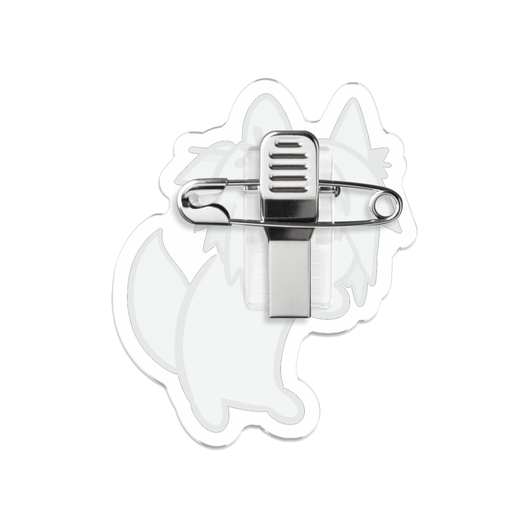 わにゃアクリルバッジ