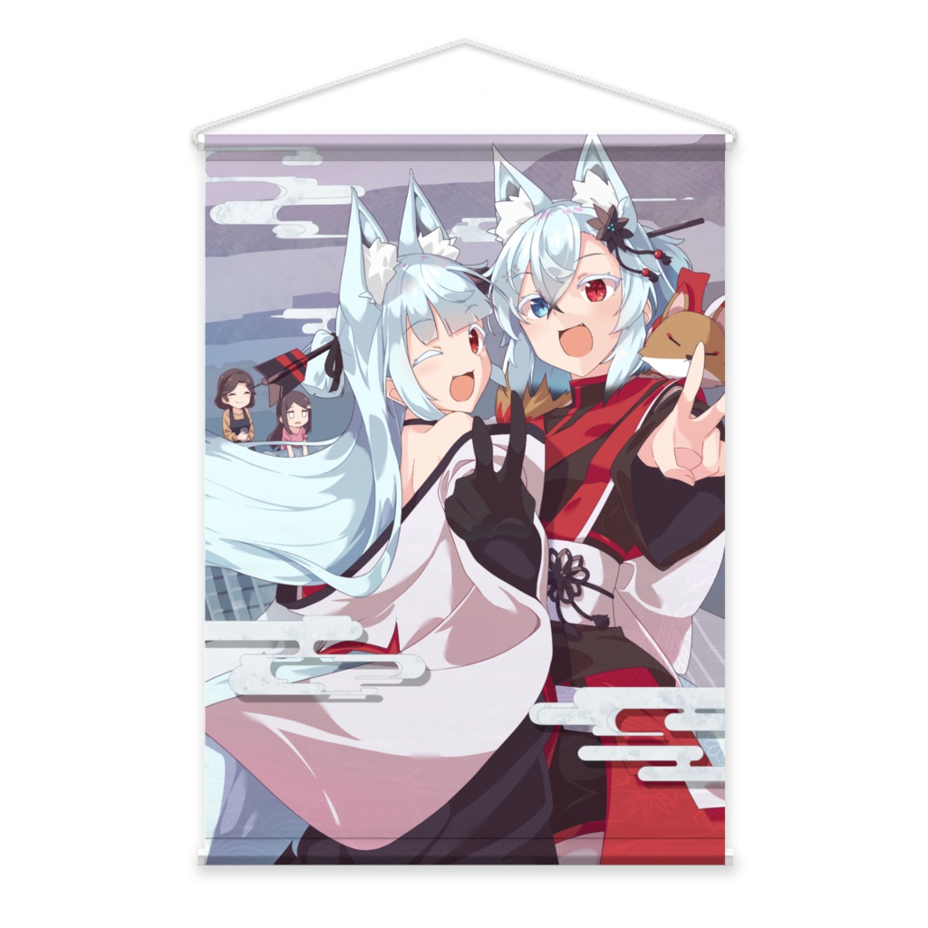 【狐の琴音が鳴る社5】タペストリー