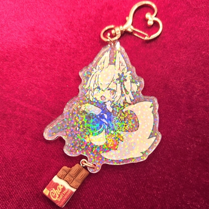 【バレンタイン2024】バレンタイン特別アクリルキーホルダー【丹下琴絵&タンゲコトエ】