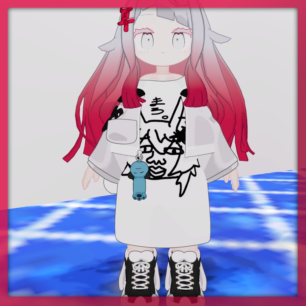 【無料】まろ落書きTテクスチャ(9種)【みみのこ】