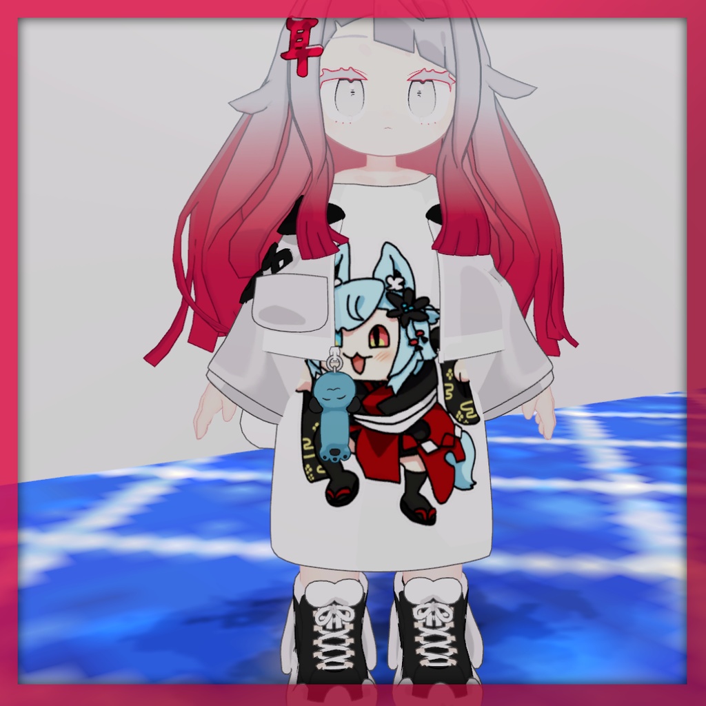 【無料】まろ落書きTテクスチャ(9種)【みみのこ】