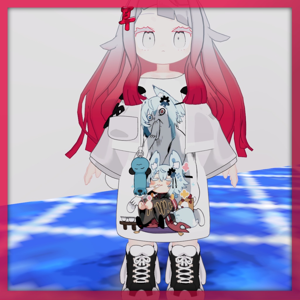 【無料】まろ落書きTテクスチャ(9種)【みみのこ】