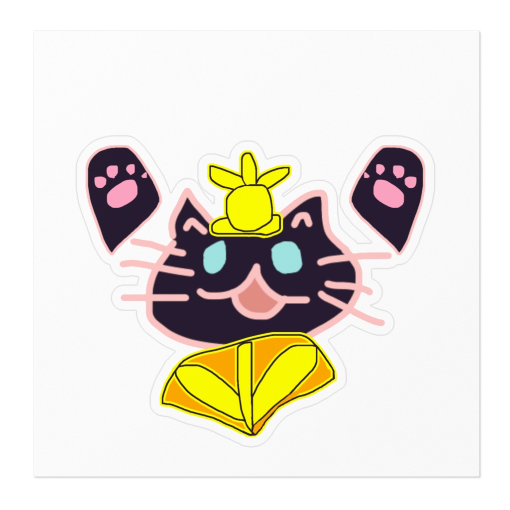 おひな様みーちゃんステッカー