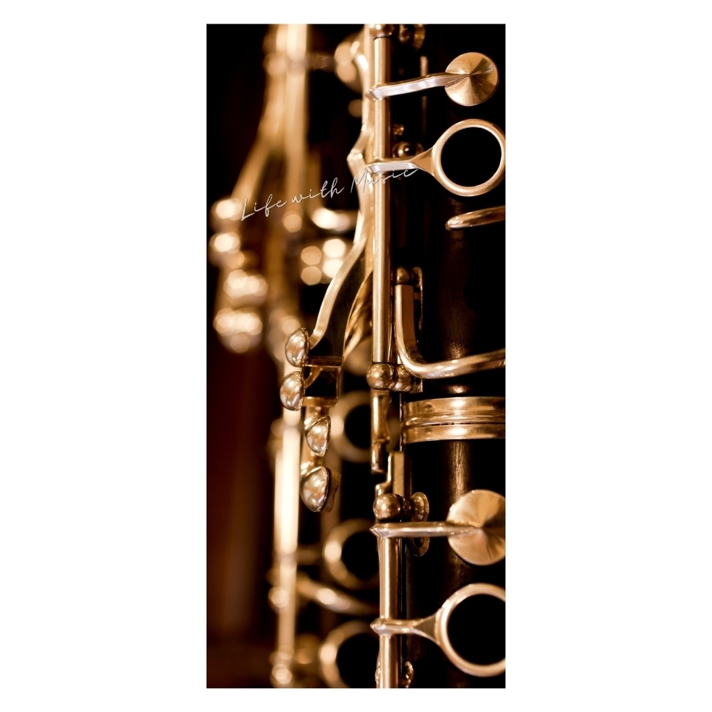 Life with Music – Clarinet スマホ壁紙(1440×3200)3枚+ボーナス1枚
