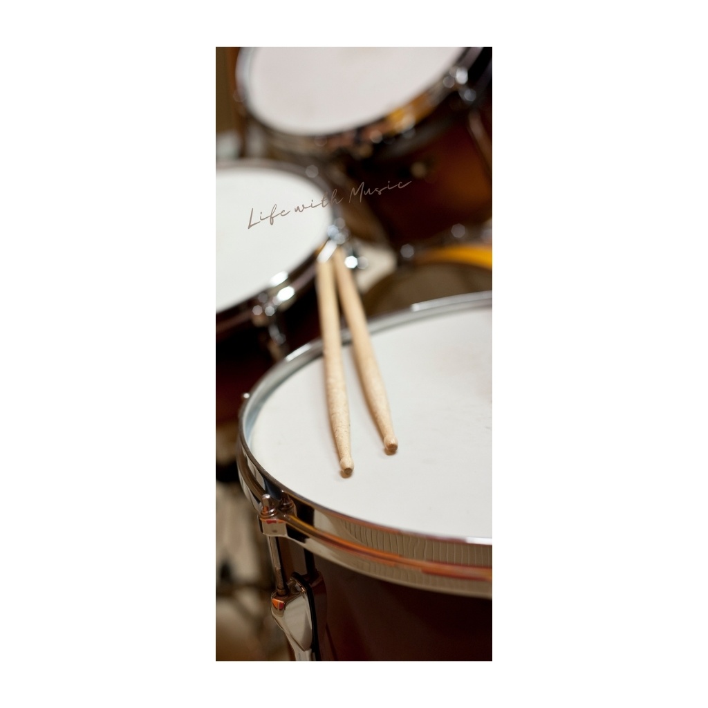 Life with Music – Percussion スマホ壁紙(1440×3200)3枚+ボーナス1枚
