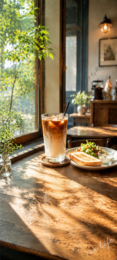 Cafe Collection 2|スマホ壁紙セット(1440×3200px)5枚入り【PNG】