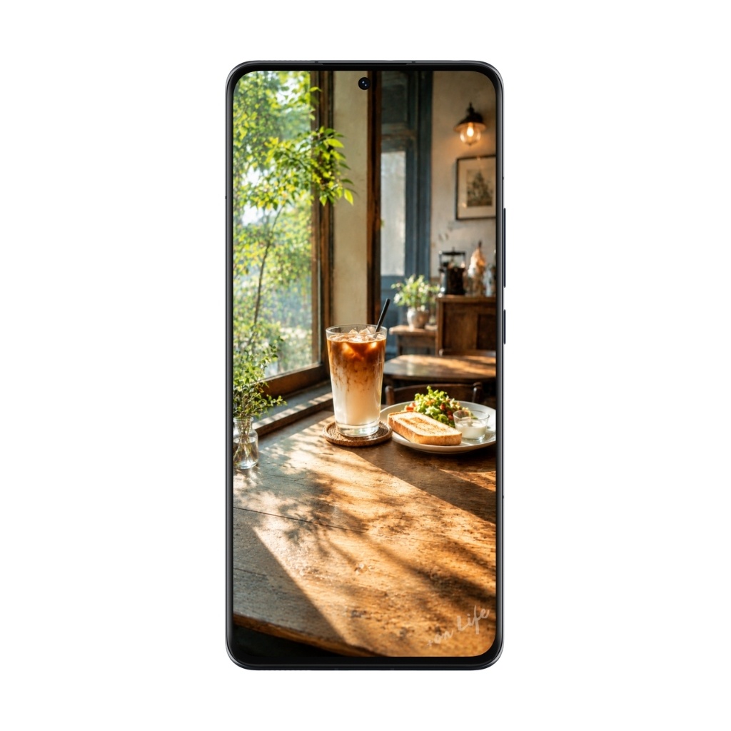 Cafe Collection 2|スマホ壁紙セット(1440×3200px)5枚入り【PNG】