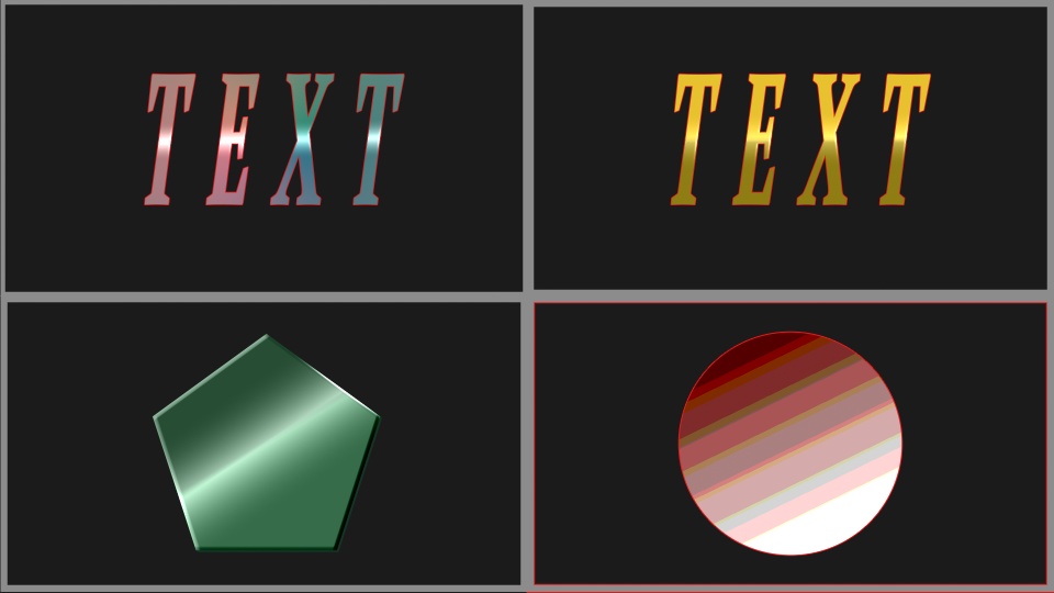 【Aeプリセット】スライダーグラデーション