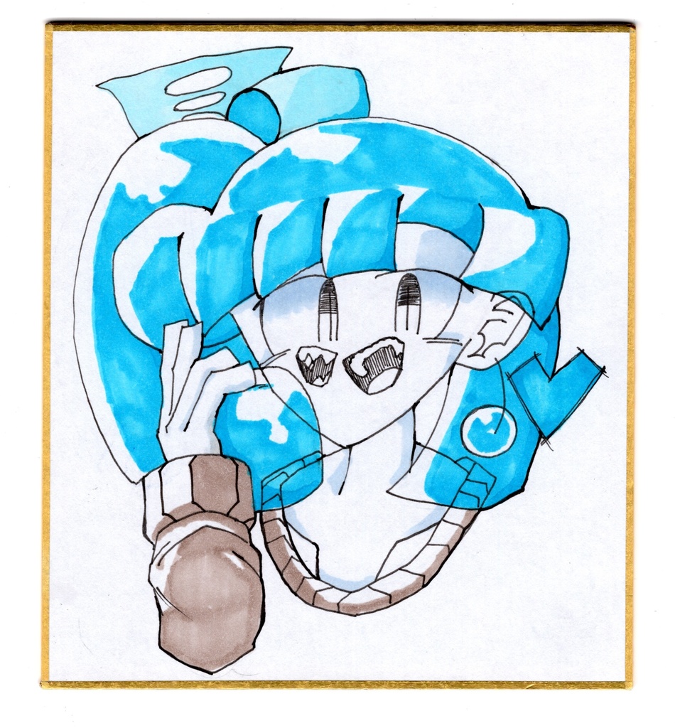 リルグリル色紙「ミニ」