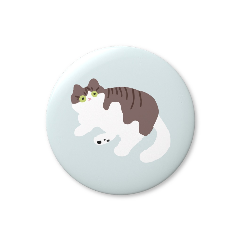 もちもちねこ缶バッジ