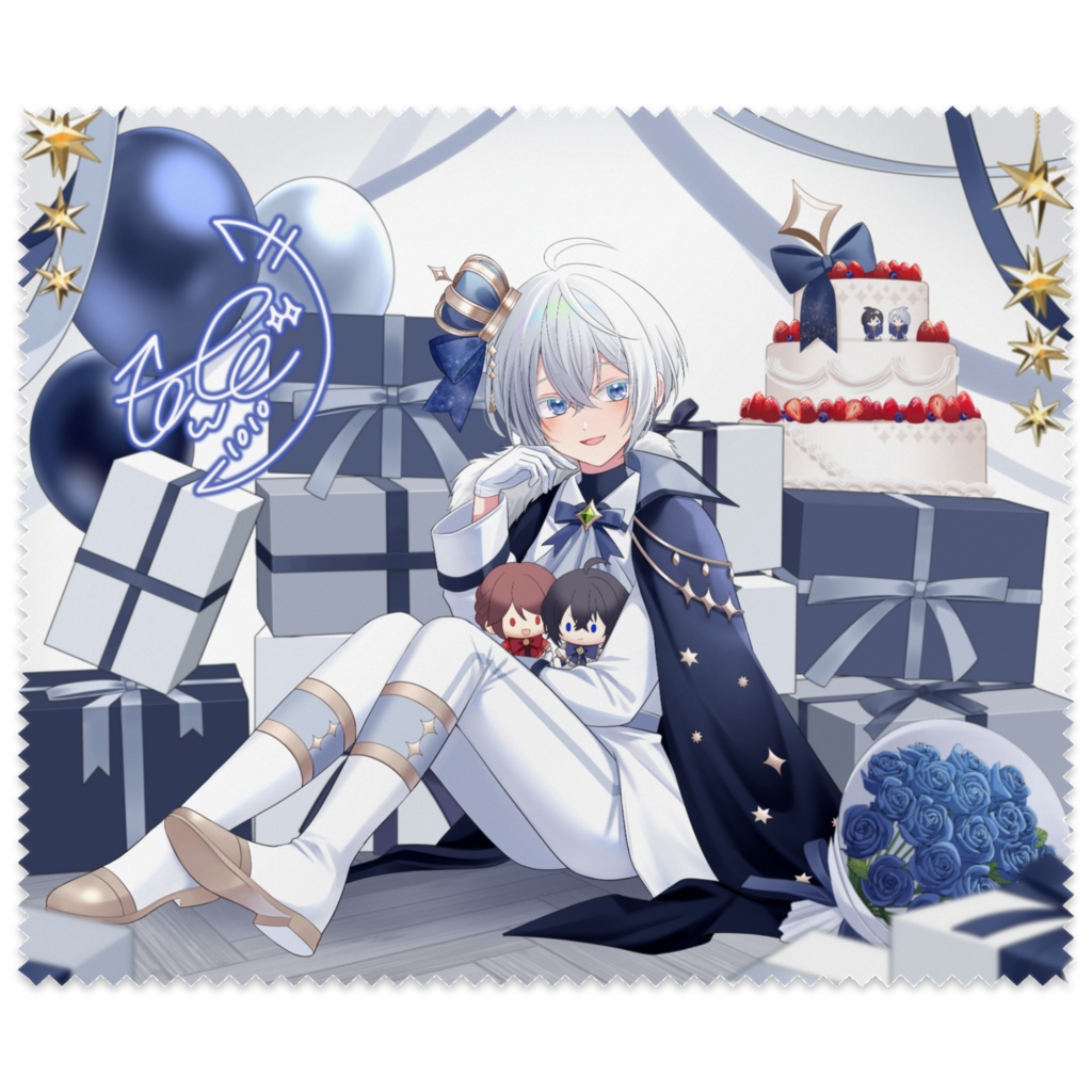 2026年・統冬イツキBirthdayメガネ拭き