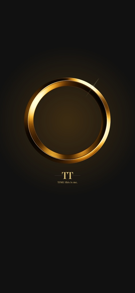 【スマホ壁紙】やわらかな光のリング壁紙 〜Soft Glow〜