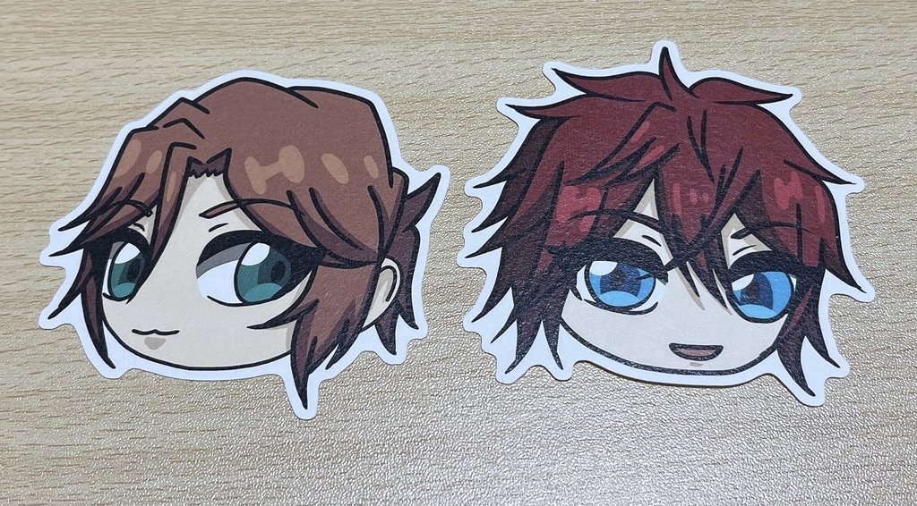 【あんスタ】大きめステッカー【天城燐音・三毛縞斑】