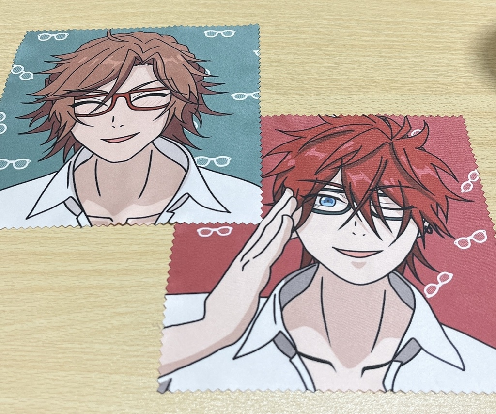 【あんスタ】メガネ拭き【三毛縞斑・天城燐音】