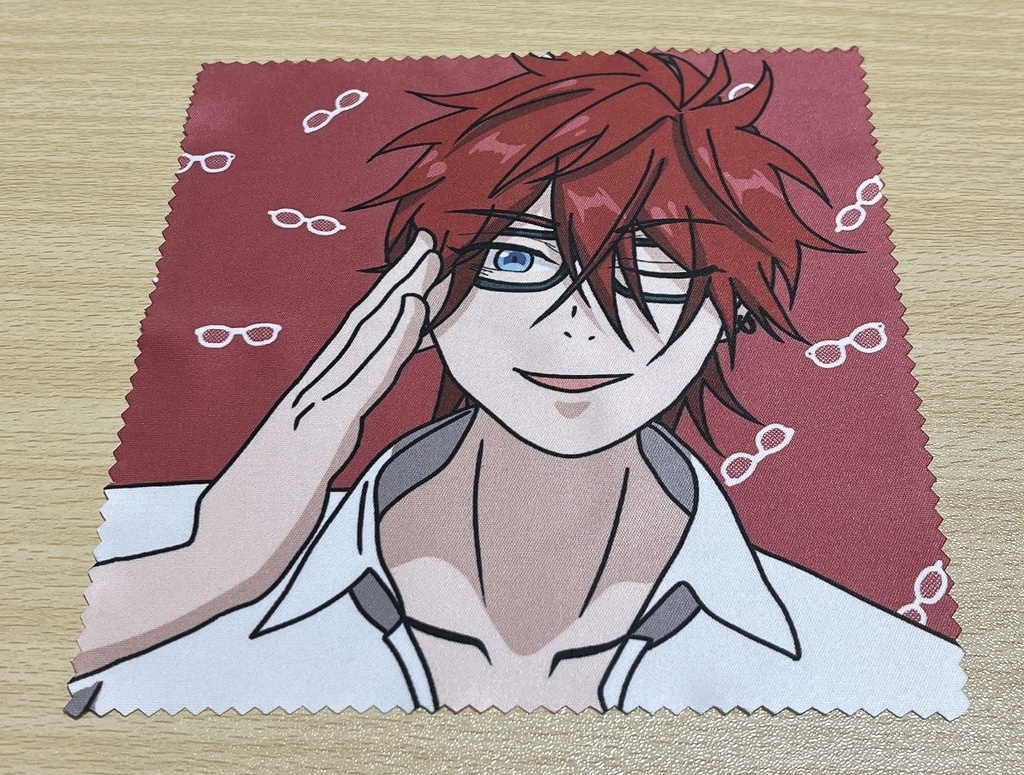 【あんスタ】メガネ拭き【三毛縞斑・天城燐音】