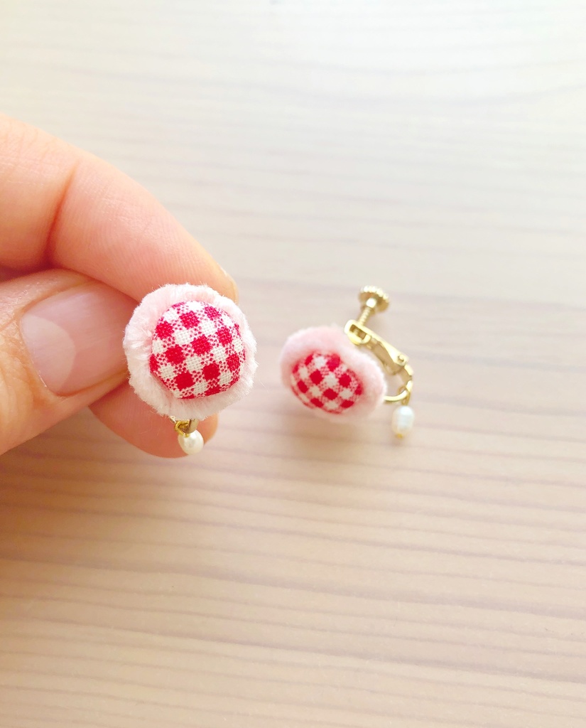 ハルジオンのイヤリング/ピアスC