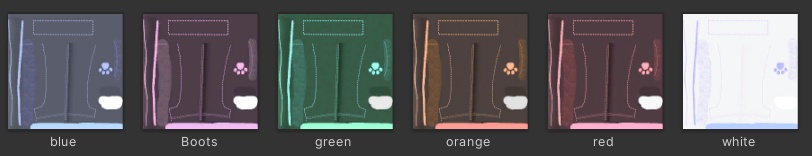 Fabric Boots 【ショコラ/シフォン/ライム対応】