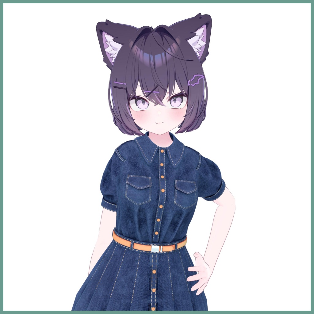 denim skirt 【複数対応】