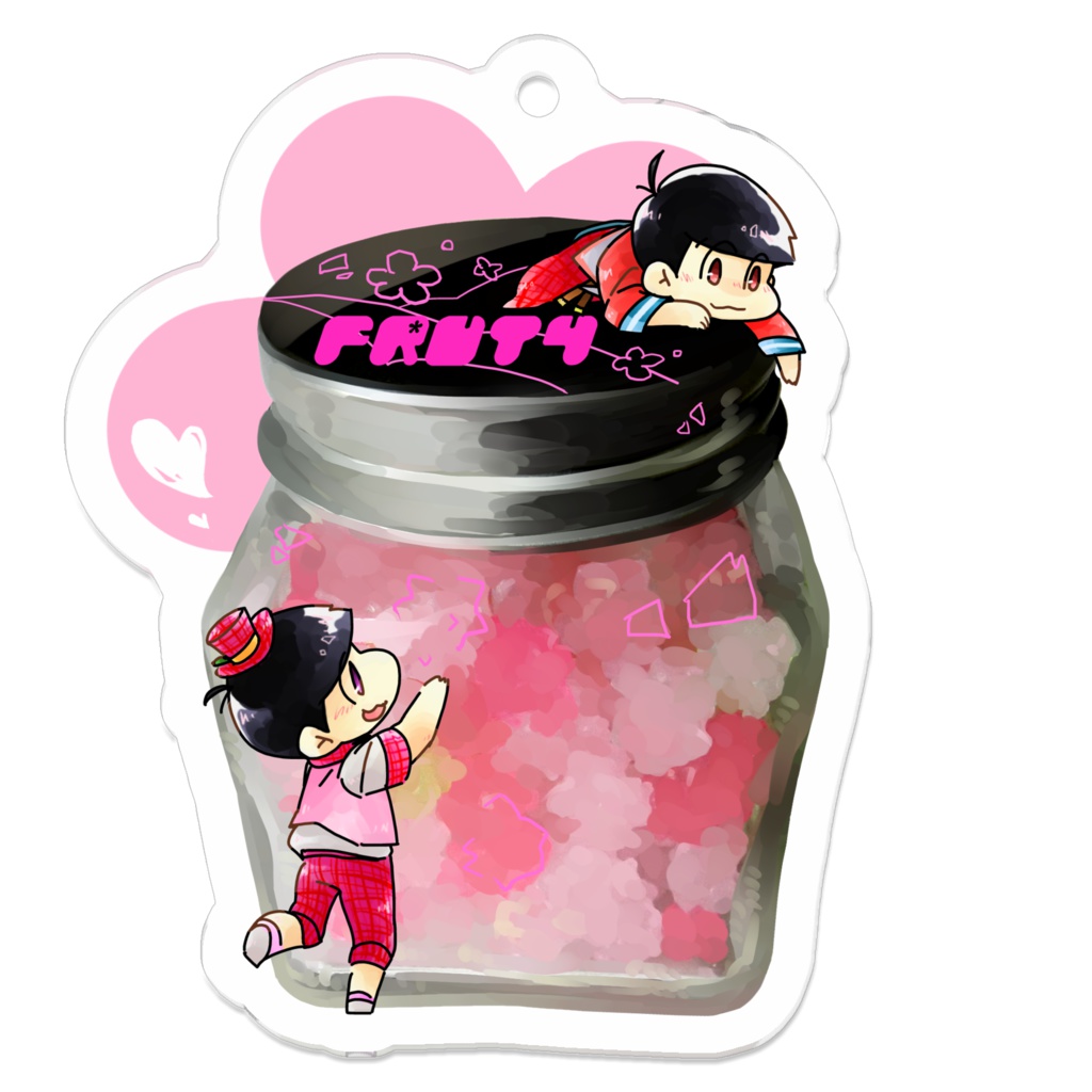 FRUTY アクリルキーホルダー