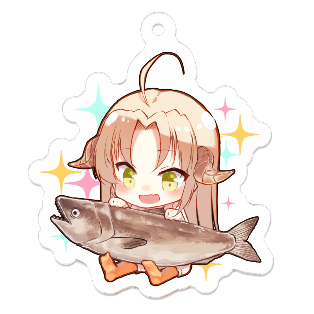 【よしお】鮭呑みアクキー