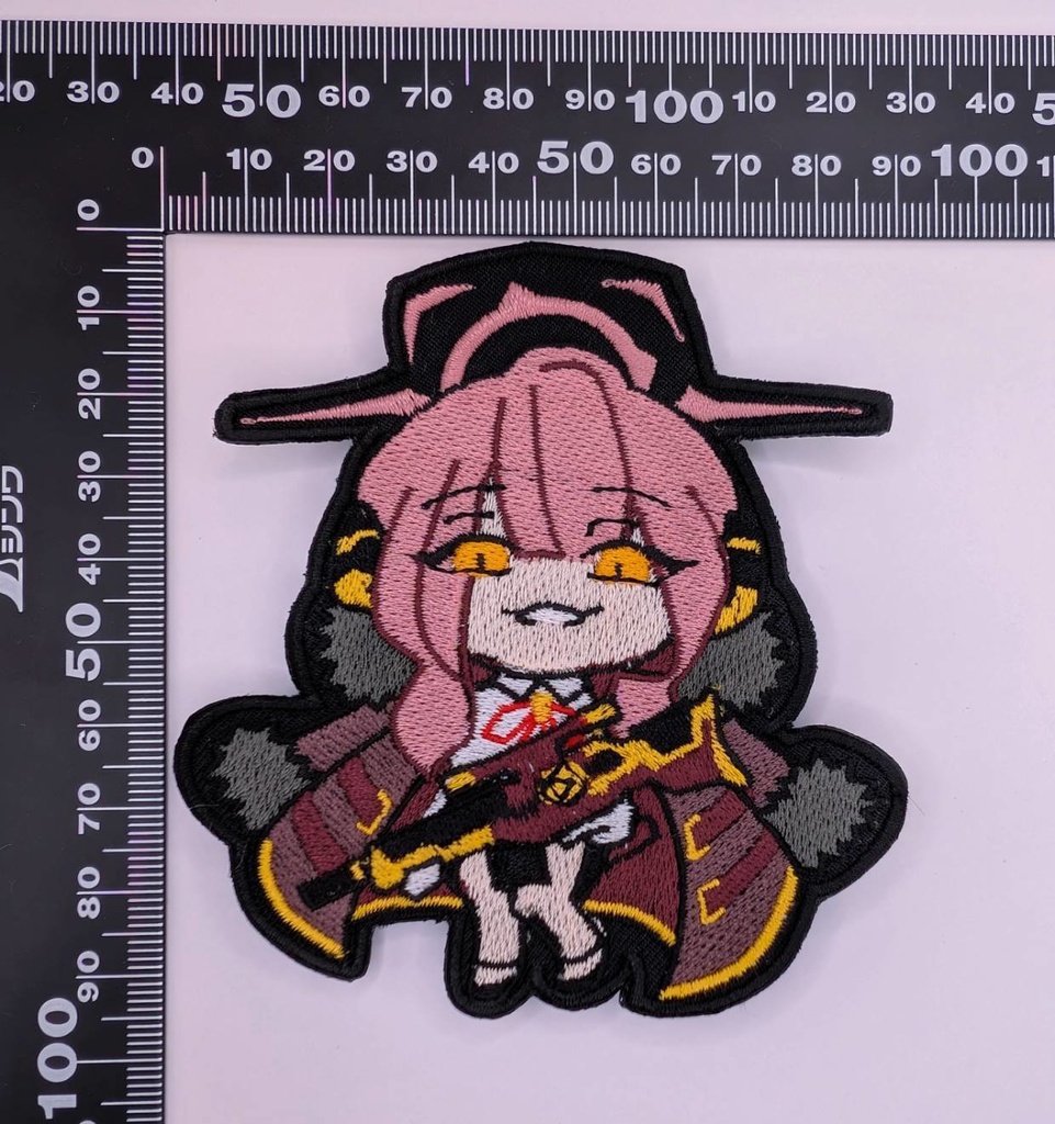 アルちゃん　ノーマル顔　刺繍パッチ
