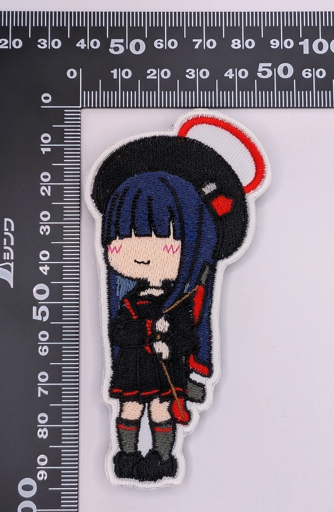 正実モブちゃん　刺繍パッチ