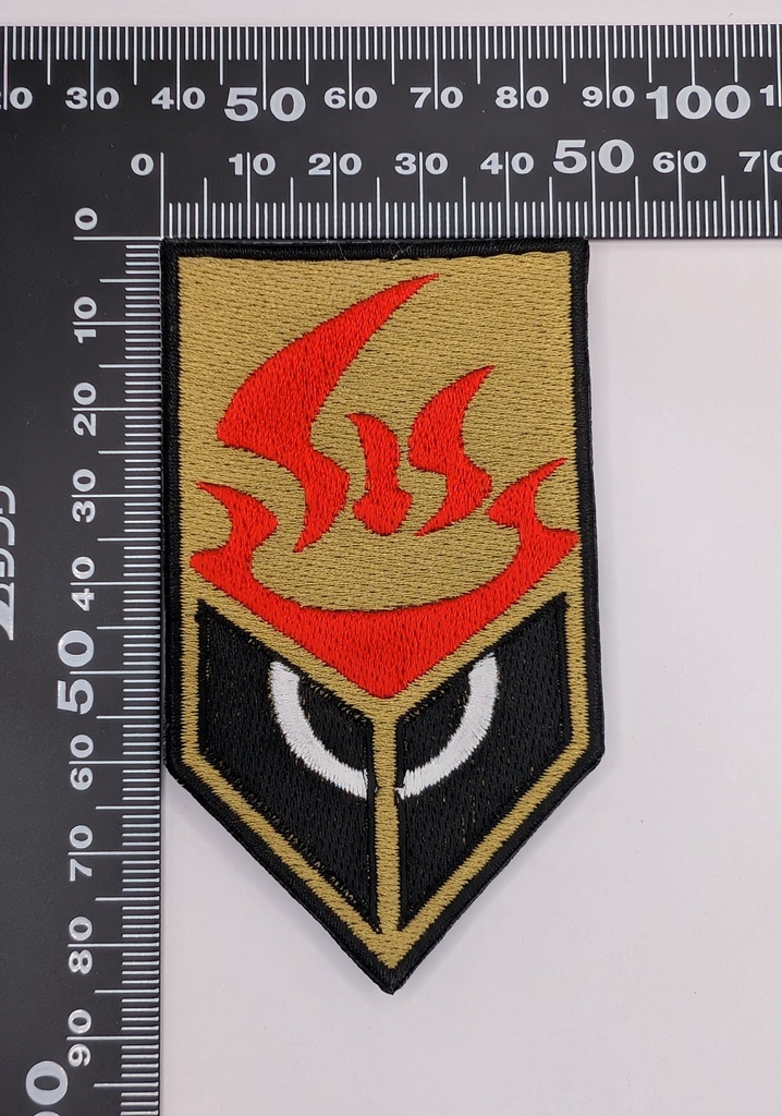 温泉開発部　ロゴ刺繍パッチ