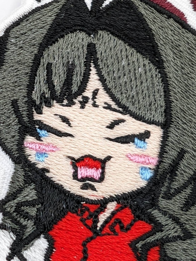 カスミ　刺繍パッチ