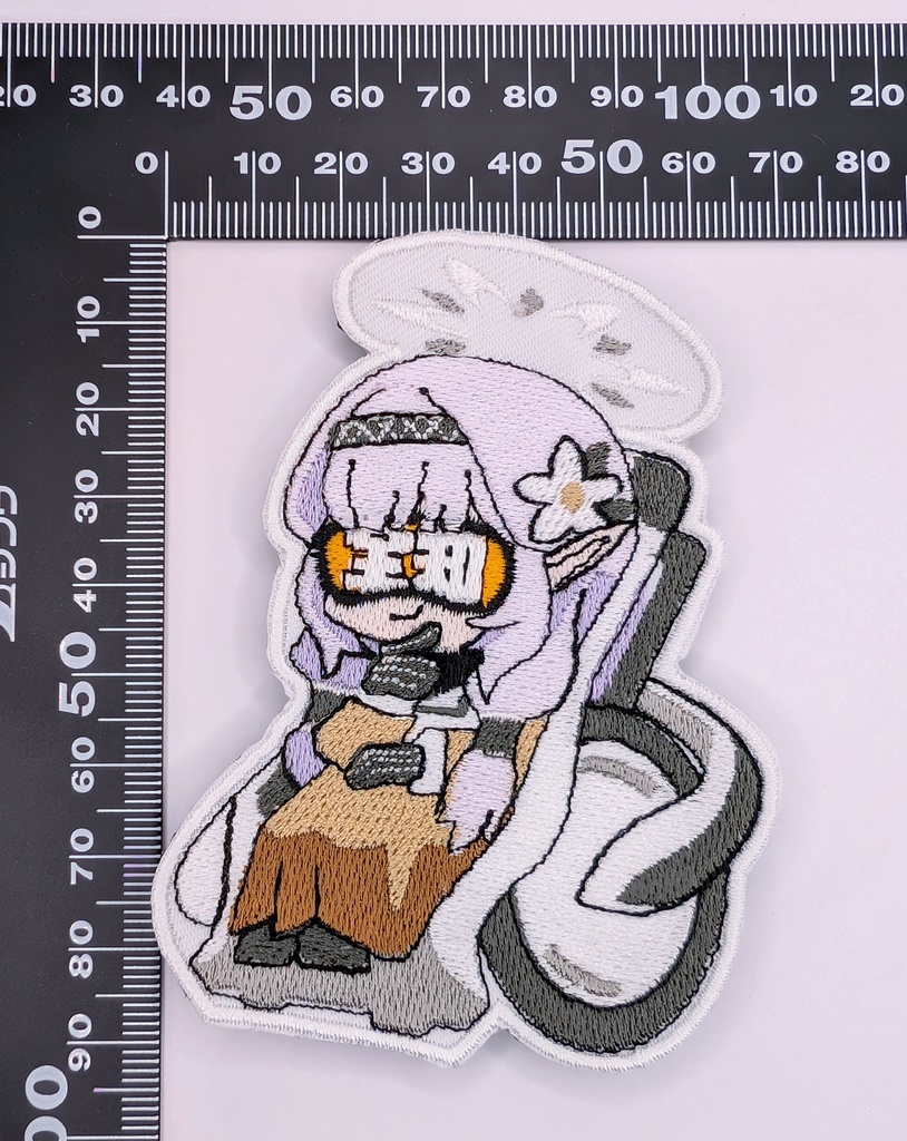 ヒマリ（全知）　刺繍パッチ