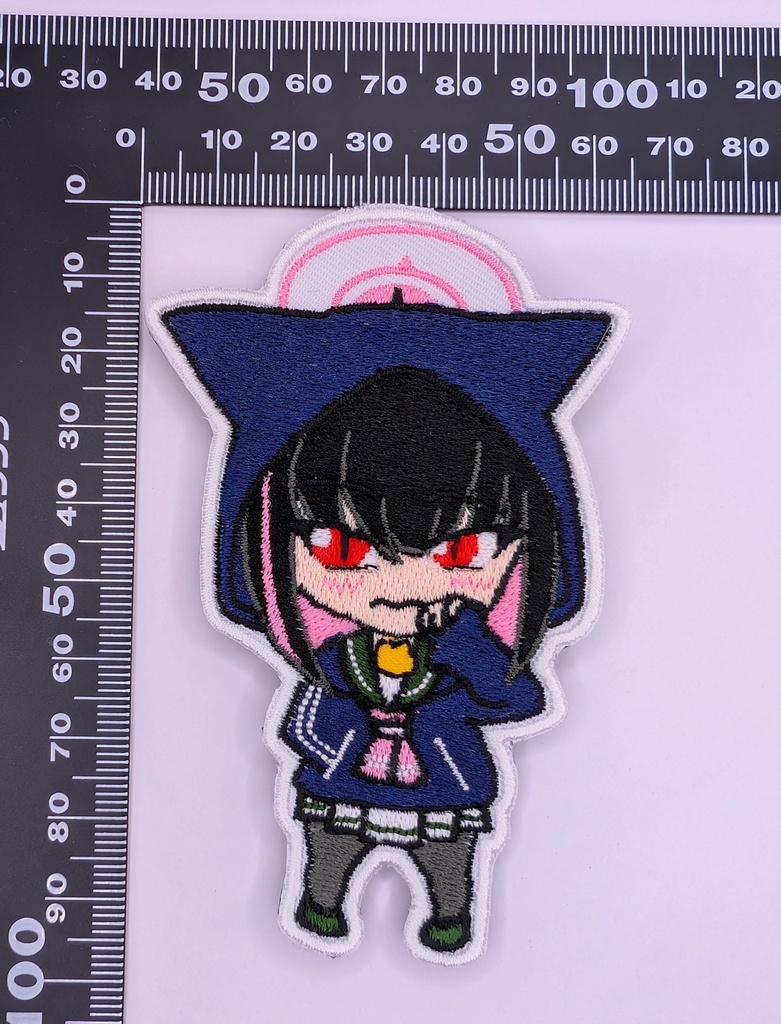 カズサ（フード）刺繍パッチ