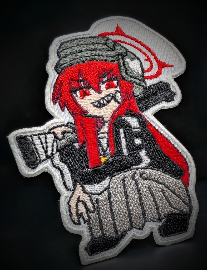 ラブ　刺繍パッチ