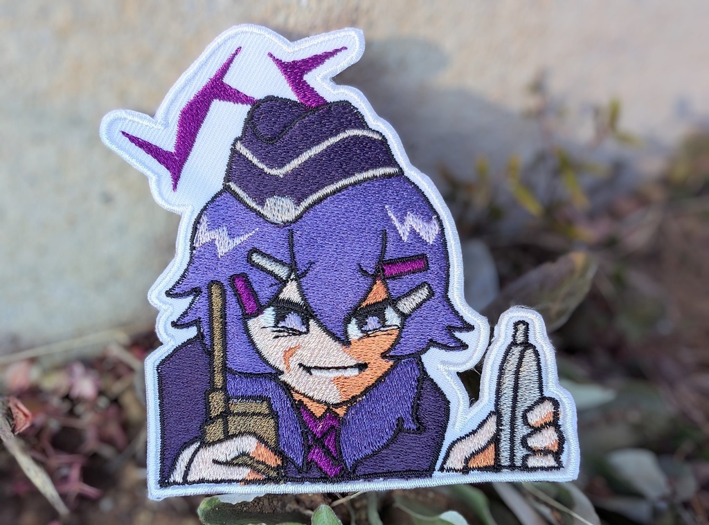 ハルカ　刺繍パッチ