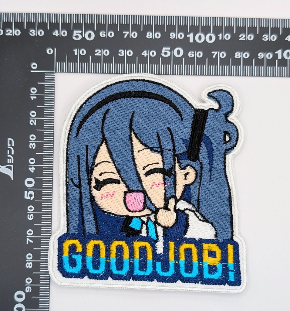 アリス　GOOD JOB!　刺繍パッチ