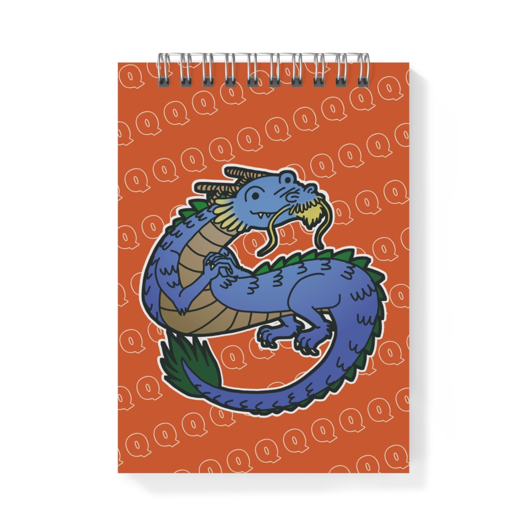 きゅーちゃんメモ帳 21年版ラッキーカラー ドラゴン Type B Divine Deep Sea Booth