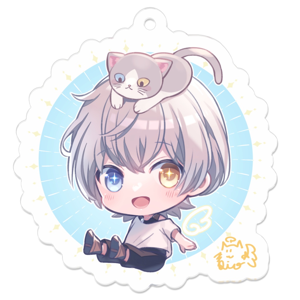 天司りお ちびキャラアクリルキーホルダーA