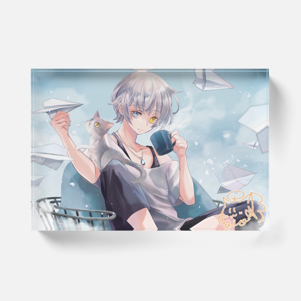 天司りお「2023年度 生誕記念」アクリルブロックB