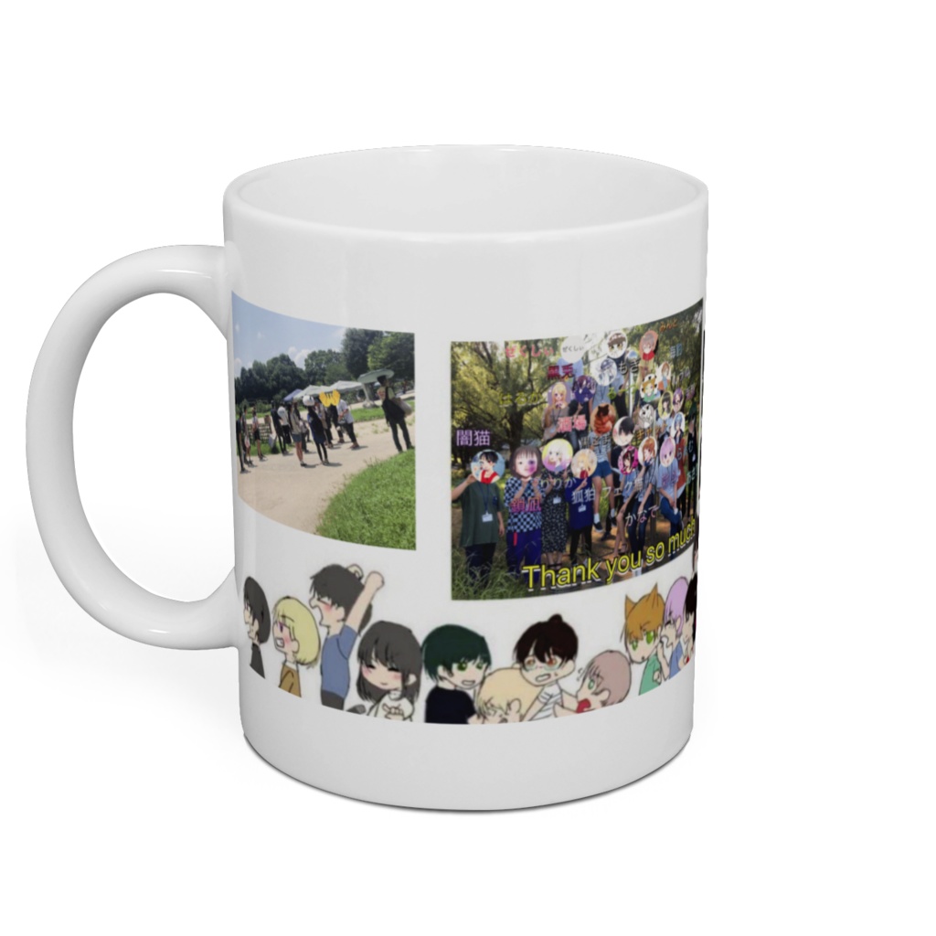 関東BBQイラストマグカップ