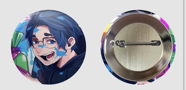 かまぼこオリジナル缶バッジ