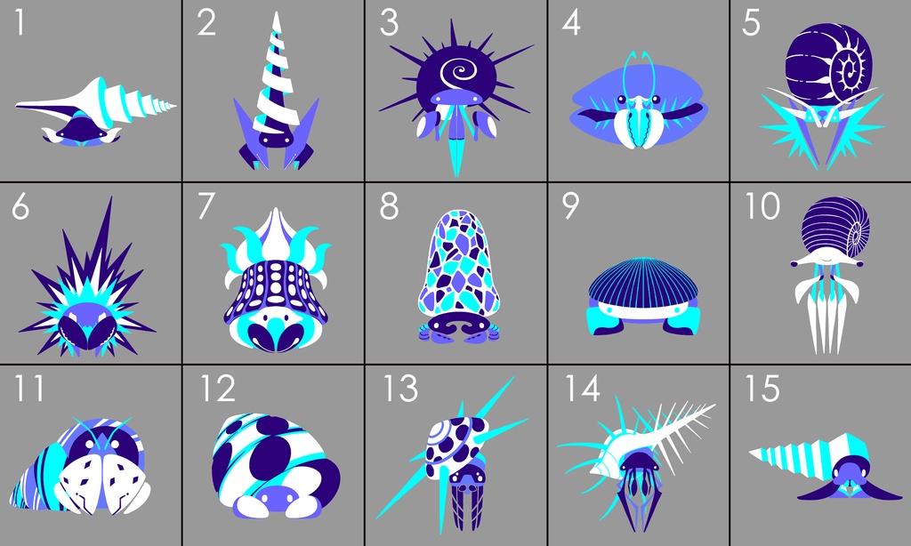 ヤドカリアクリルキーホルダー(2018)