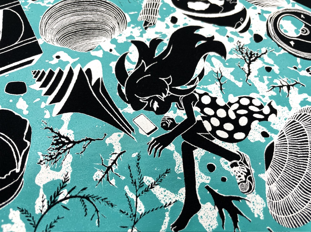 「漂流」Tシャツ