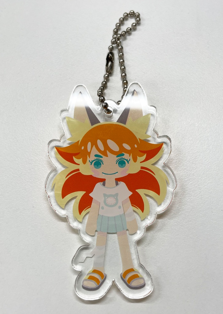 人アクリルキーホルダー